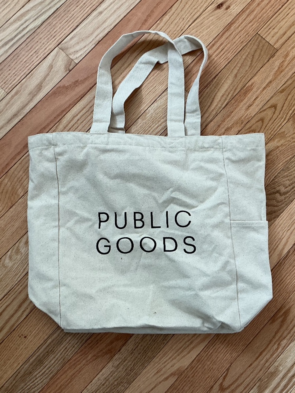 Brand New Organic Cotton Canvas Tote Bag - Super Sturdy!